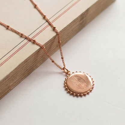 color:rosegold:kette:anker-kugelkette