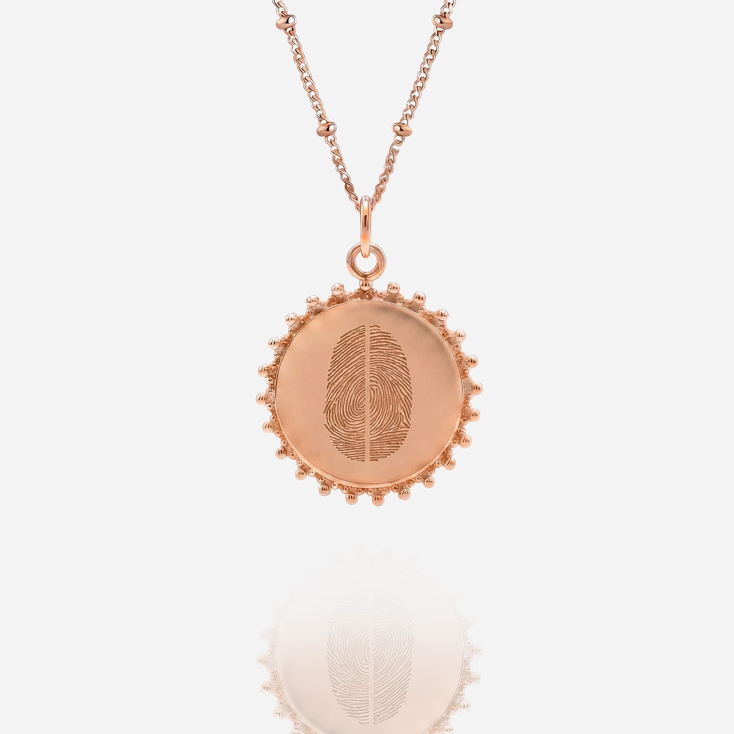 color:rosegold:kette:anker-kugelkette