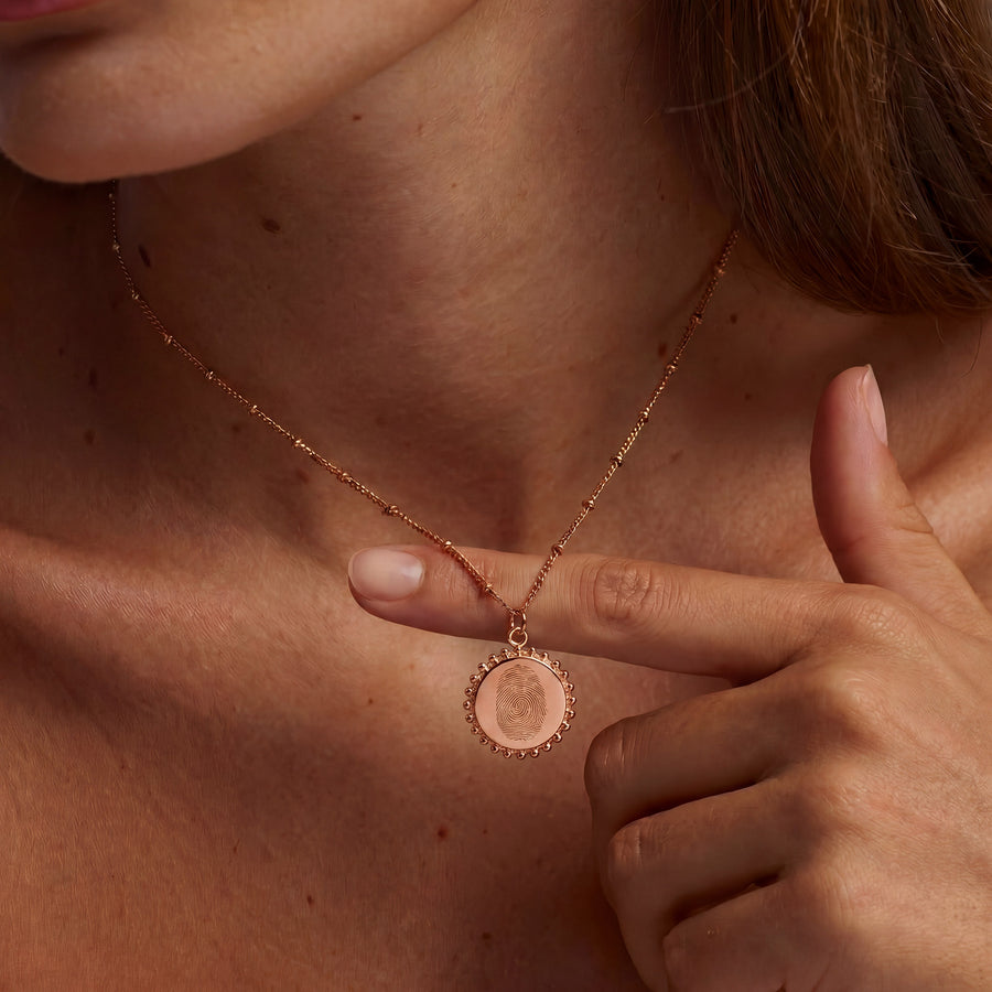color:rosegold:kette:anker-kugelkette