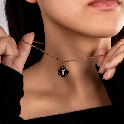color:rosegold:kette:anker-kugelkette