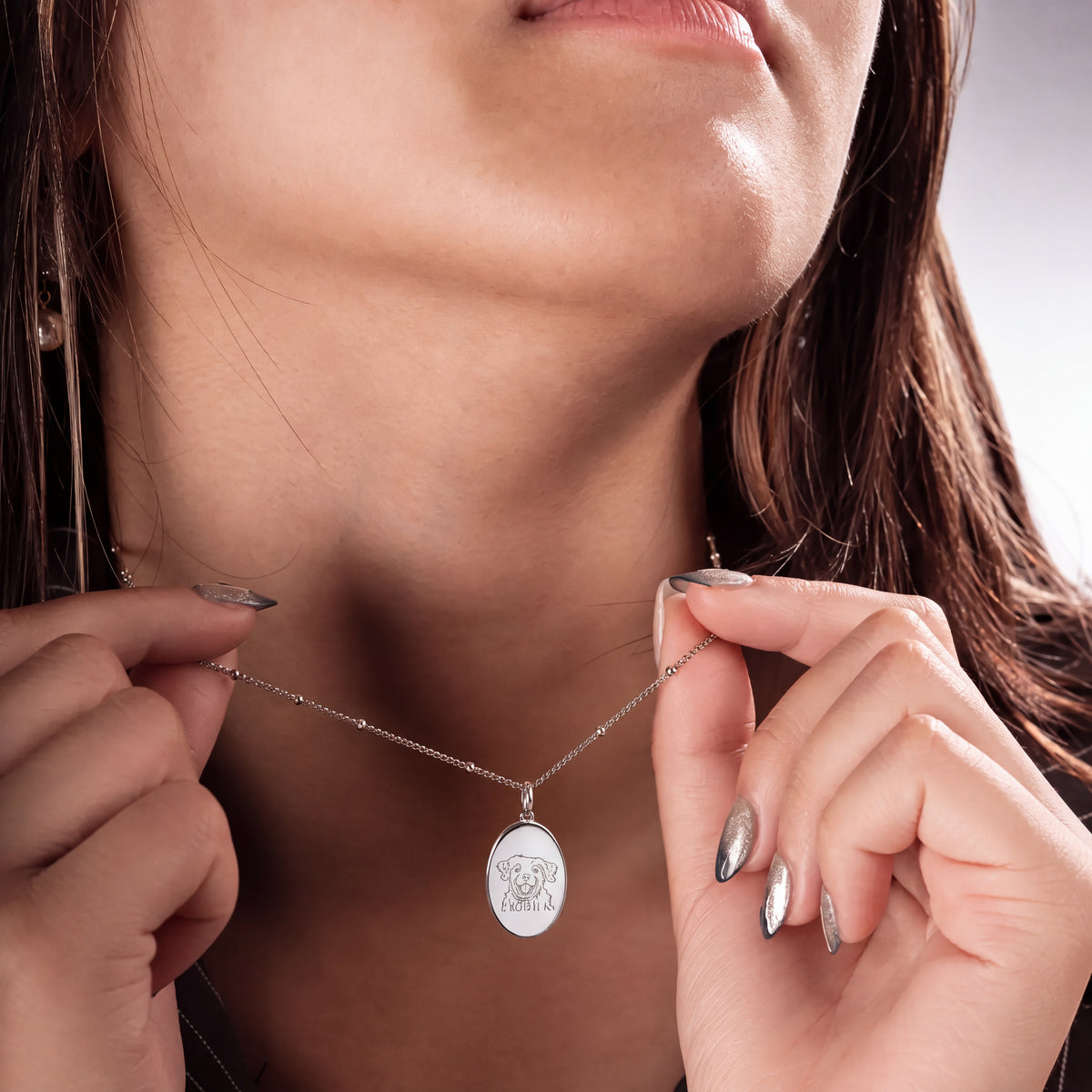 color:weißgold:kette:anker-kugelkette