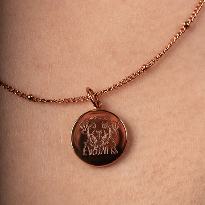 color:rosegold:kette:anker-kugelkette