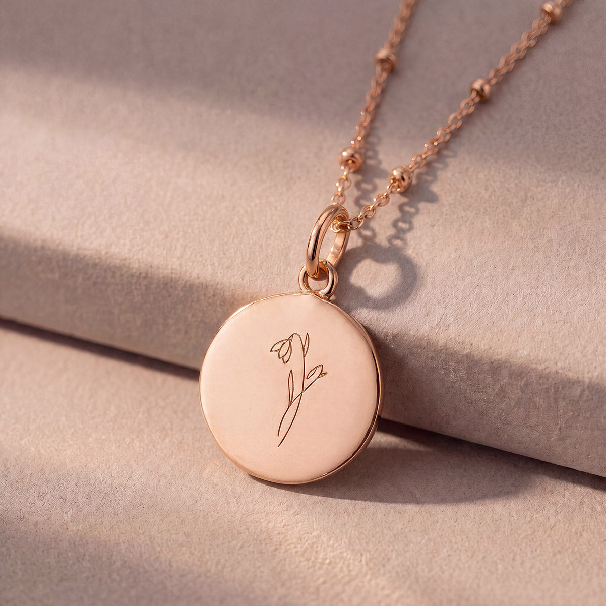 color:rosegold:kette:anker-kugelkette