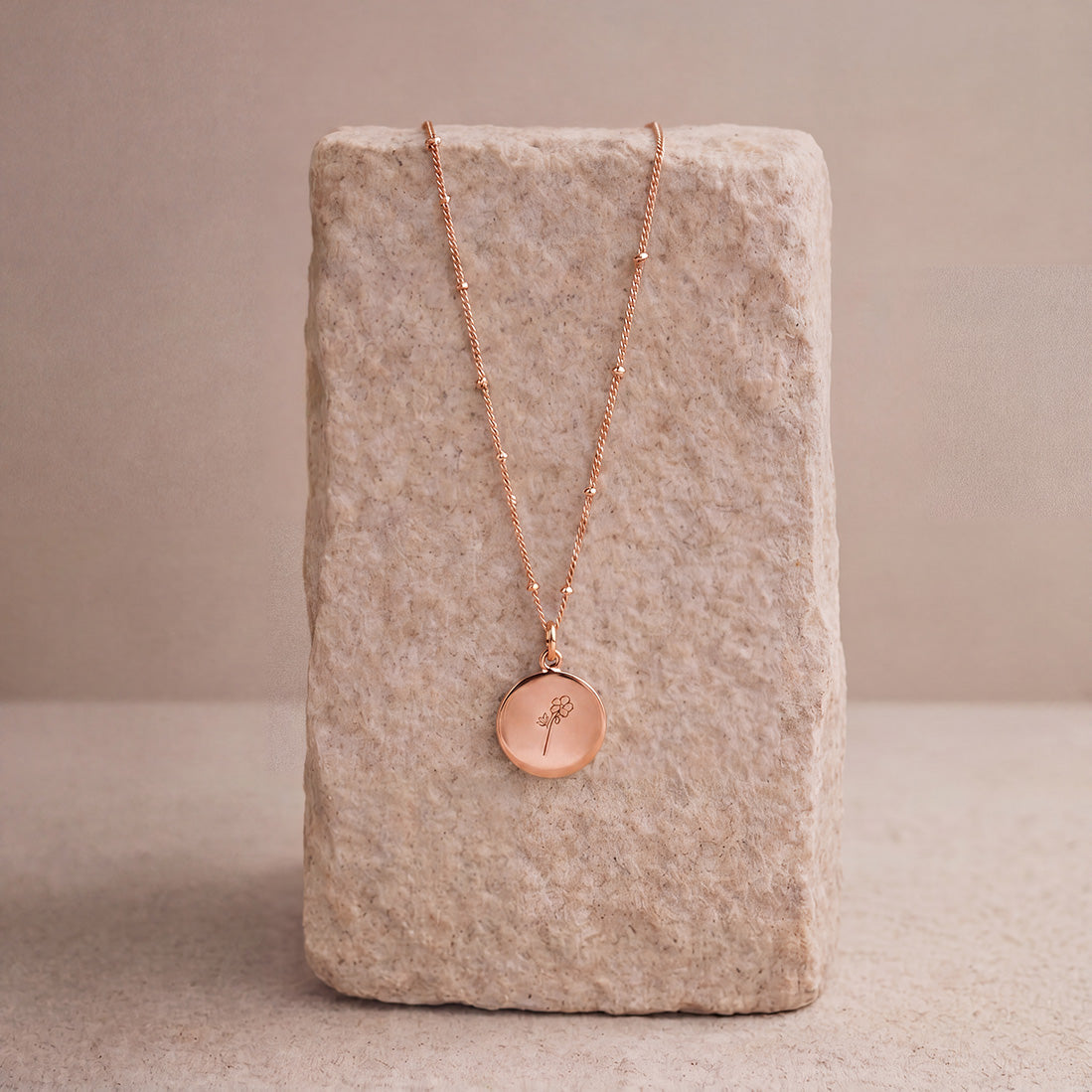 color:rosegold:kette:anker-kugelkette