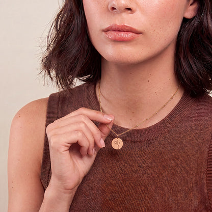 color:rosegold:kette:anker-kugelkette