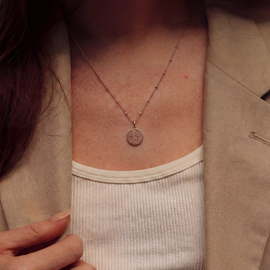 color:rosegold:kette:anker-kugelkette