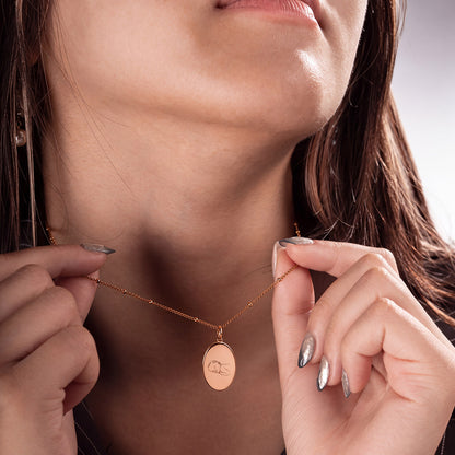 color:rosegold:kette:anker-kugelkette
