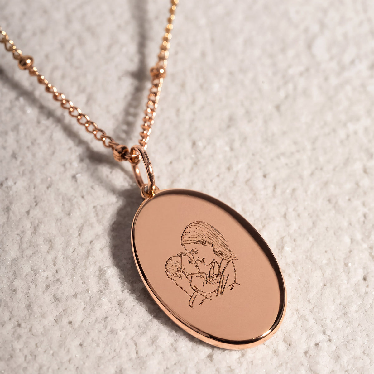 color:rosegold:kette:anker-kugelkette