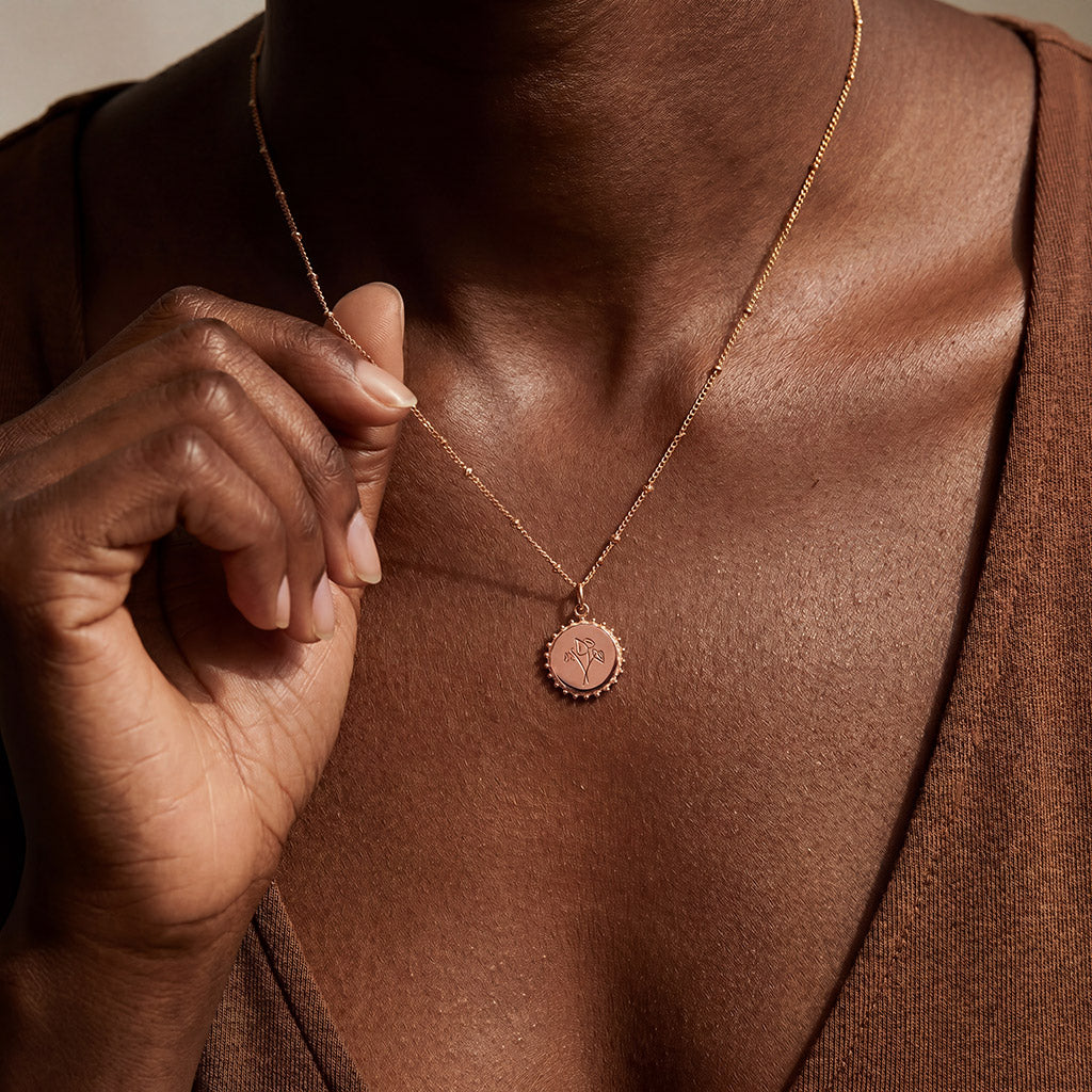 color:rosegold:kette:anker-kugelkette