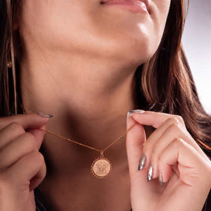 color:rosegold:kette:anker-kugelkette