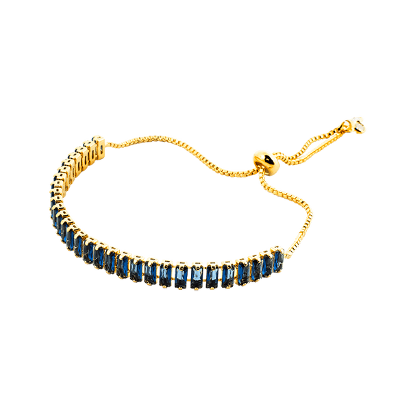Armband Aurea mit saphirblauen Steinen