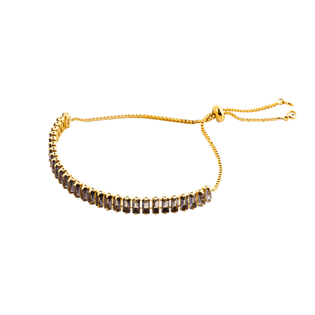Aurea armband with purple stones