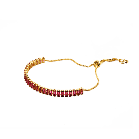 Aurea armband ruby stones
