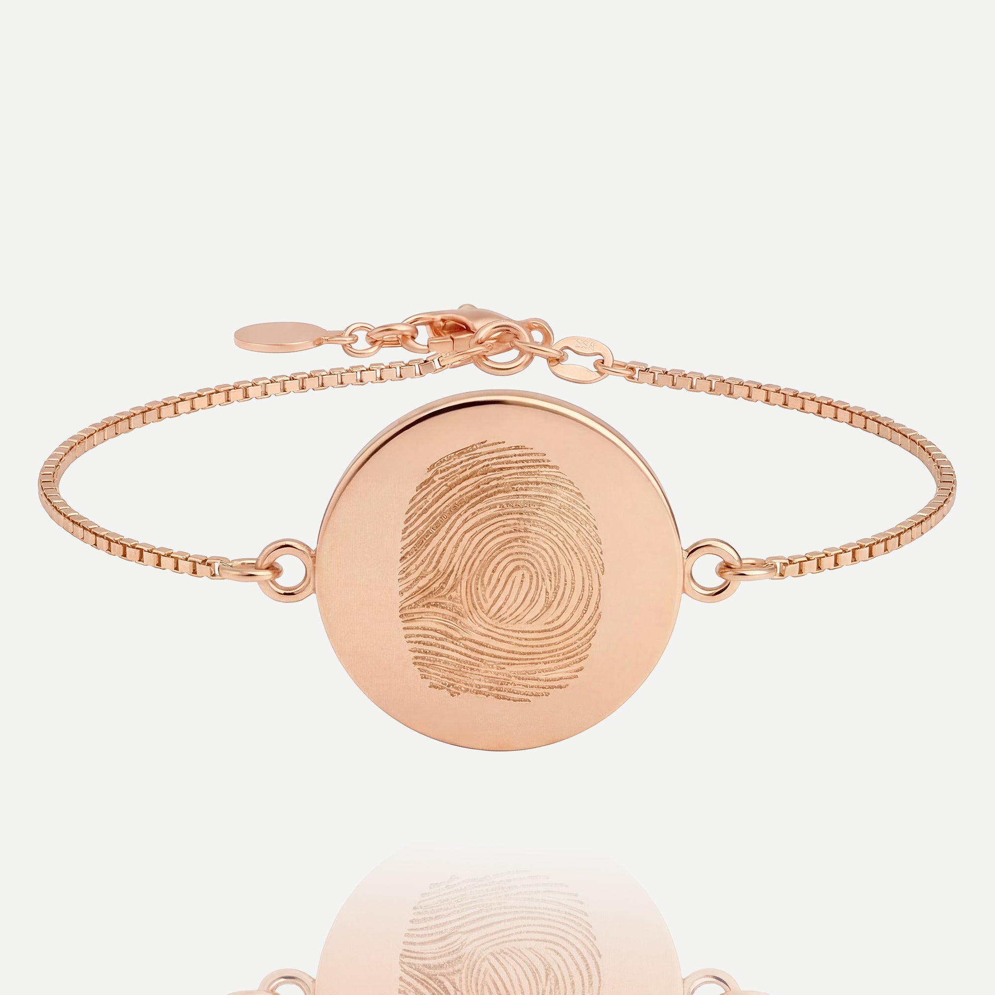 Fingerprint Bracelet – Handcrafted & 18K Gold-Plated – Mizodia