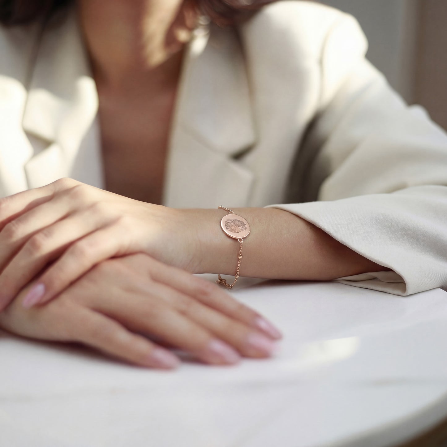 color:rosegold:kette:anker-kugelkette