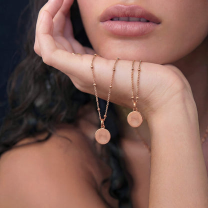 color:rosegold:kette:anker-kugelkette
