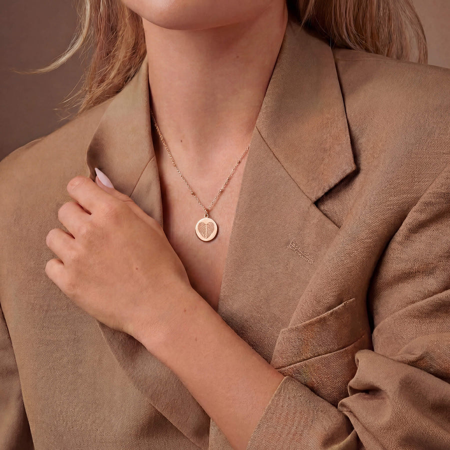 color:rosegold:kette:anker-kugelkette