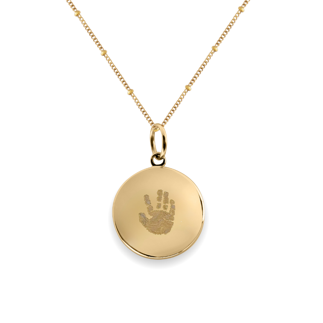 Handprint Necklace