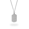 Bold-Charm necklace with nose print
