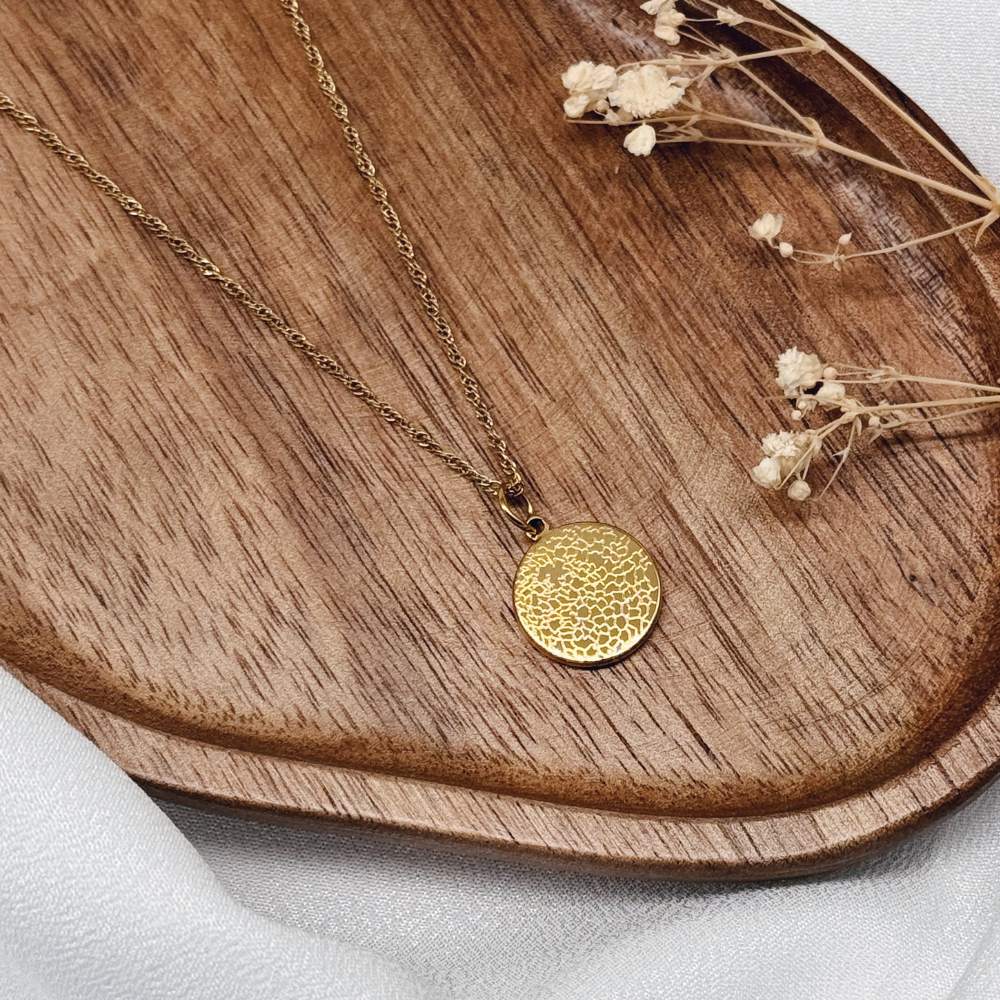 Nasenabdruck Charm Echtgold