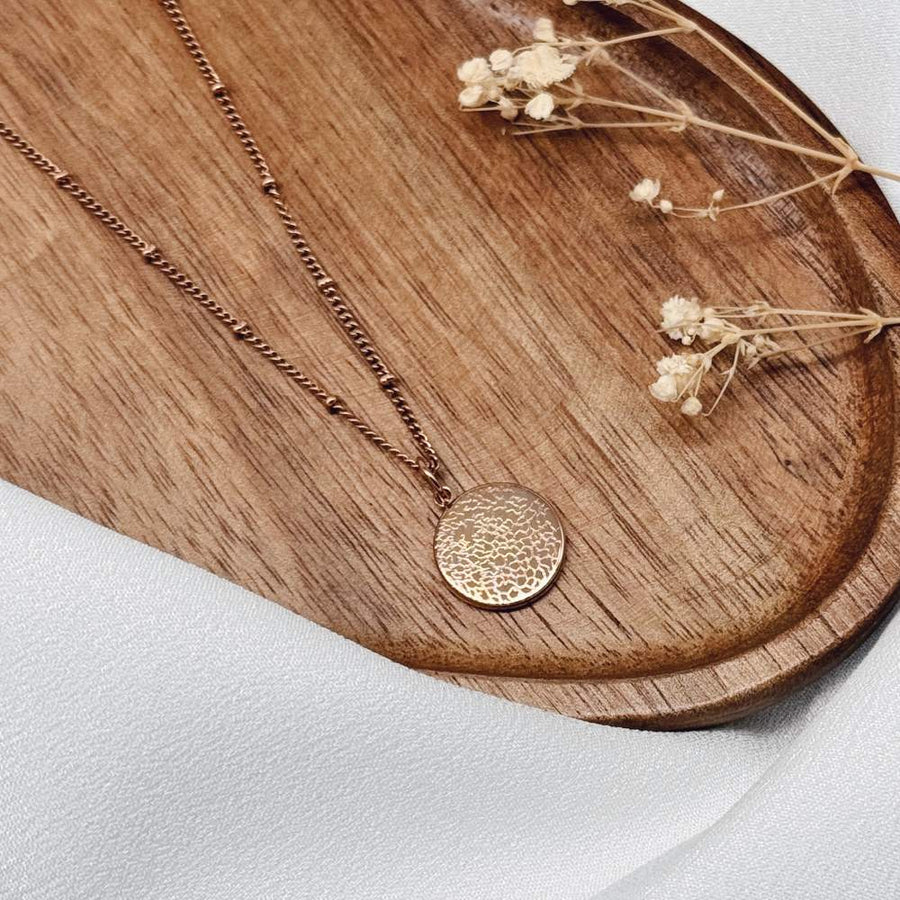 color:rosegold:kette:anker-kugelkette