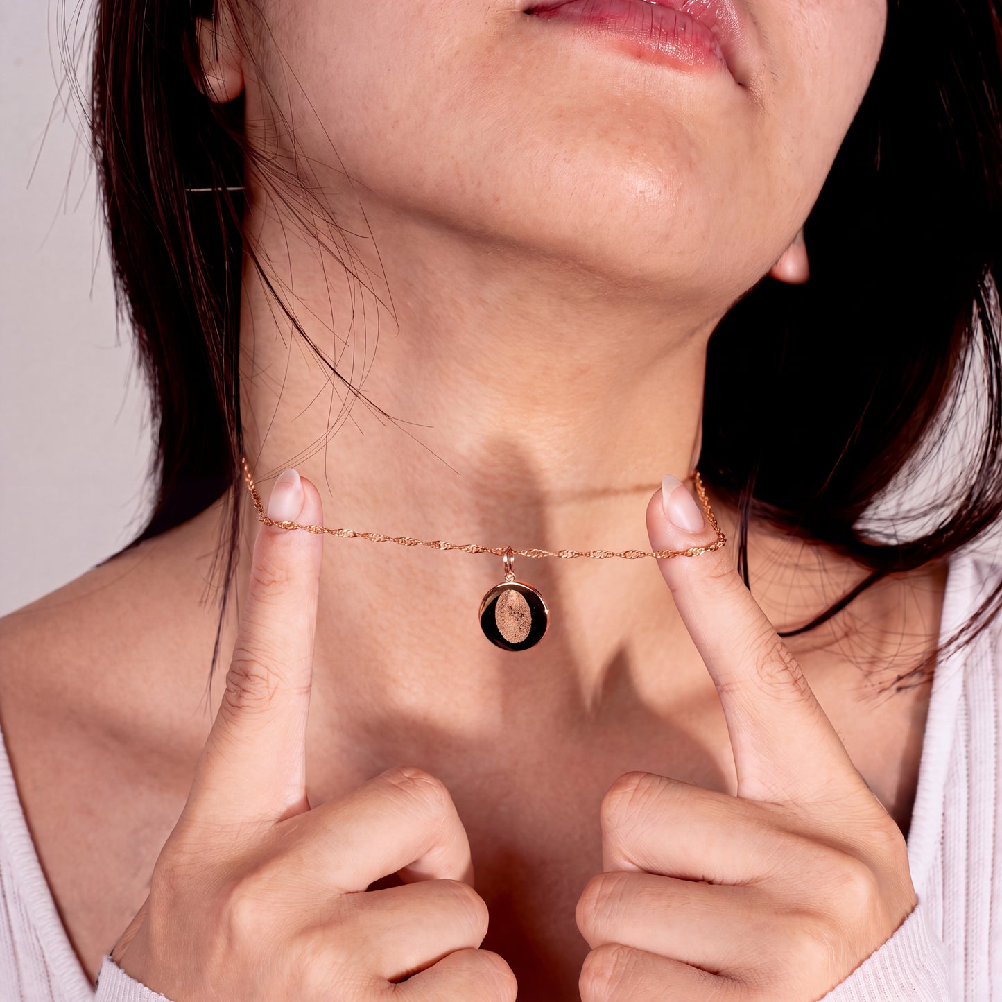 color:rosegold:kette:singapurkette