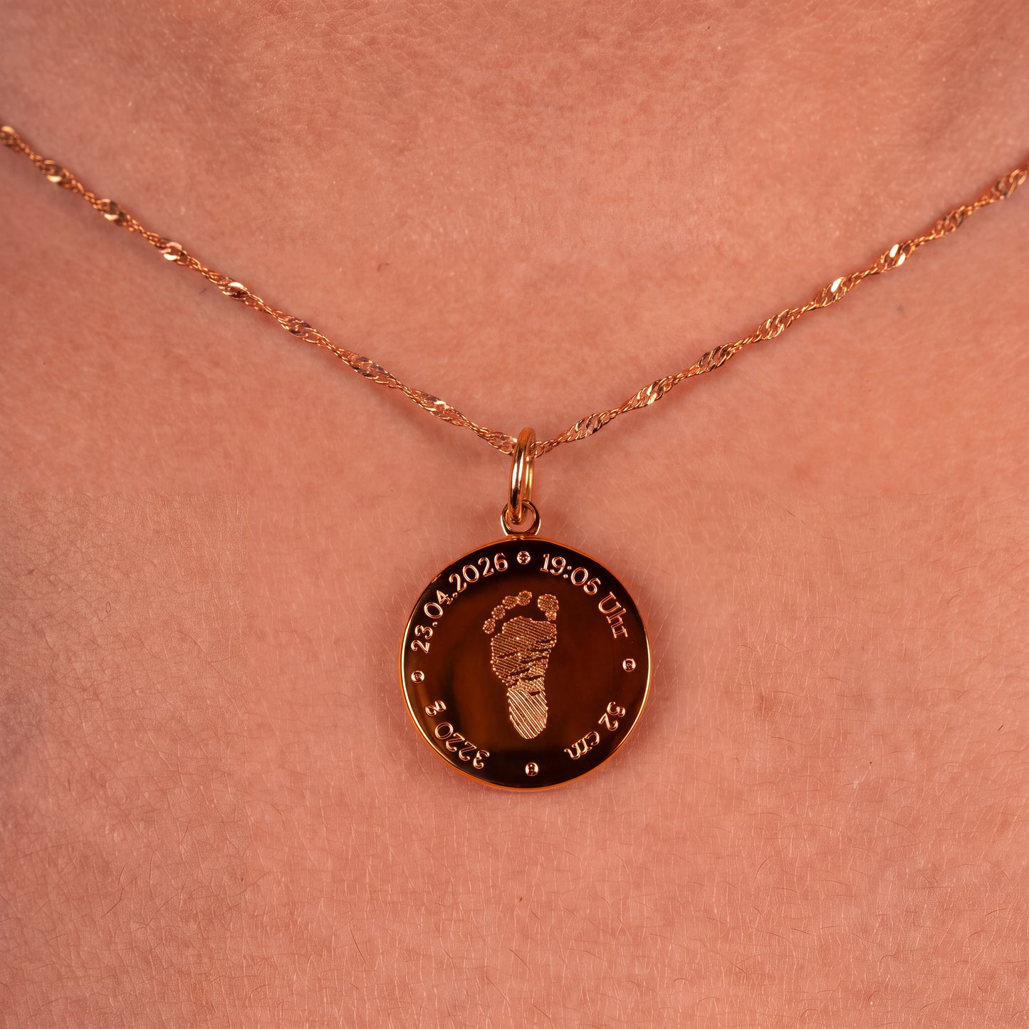color:rosegold:kette:singapurkette