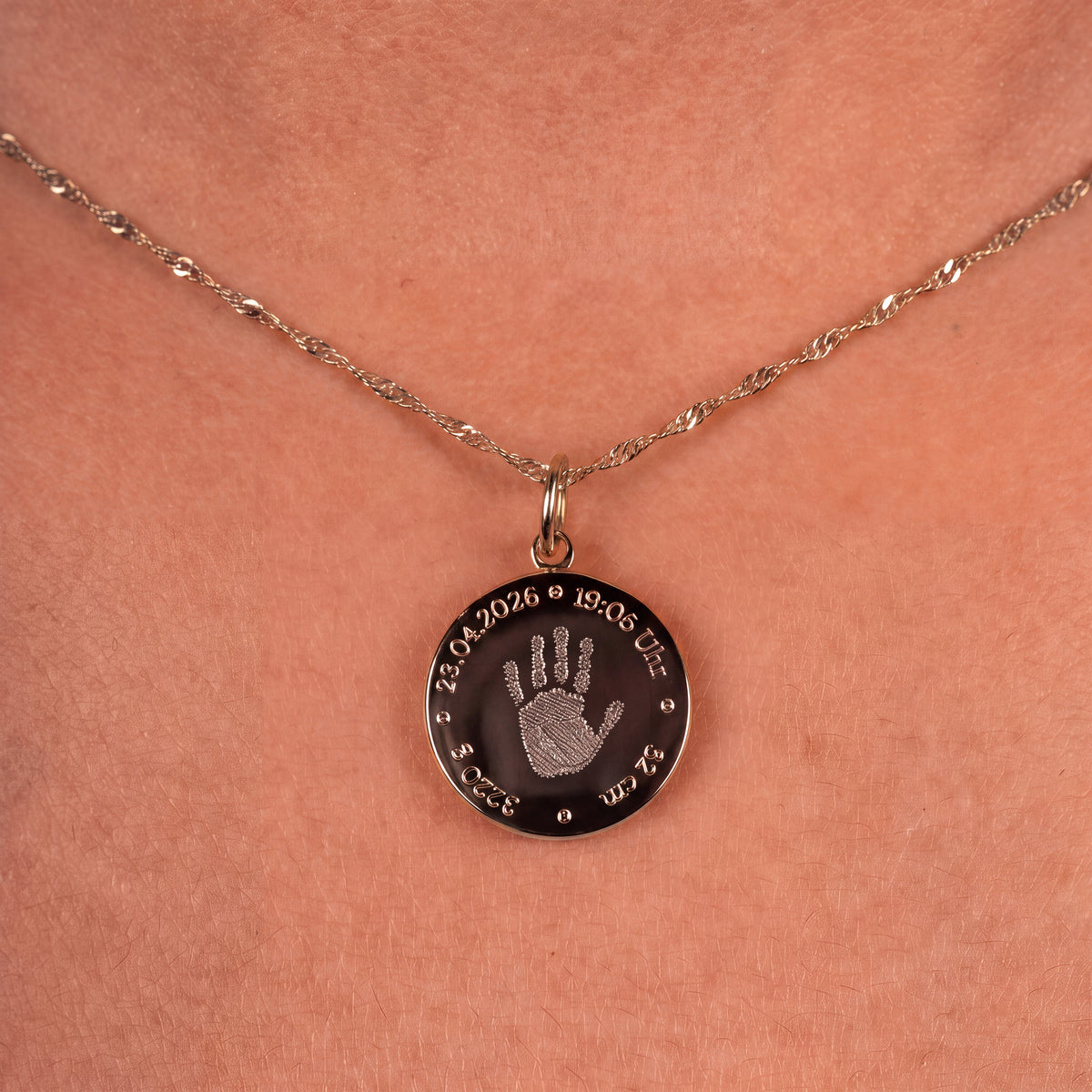 Karat: 333 WG:kette:singapurkette,Karat: 585 WG