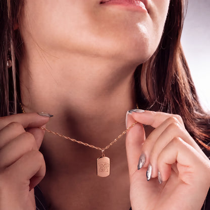 color:rosegold:kette:singapurkette