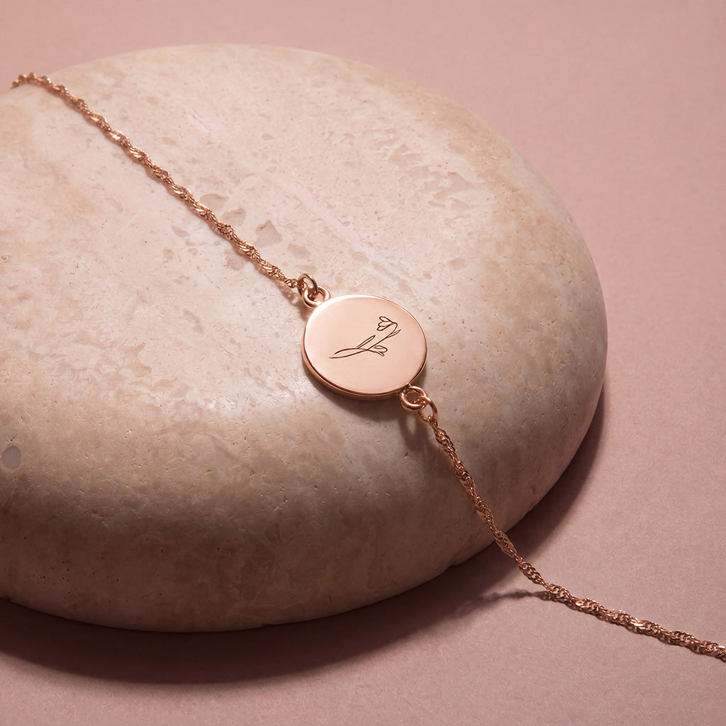 color:rosegold:kette:singapurkette