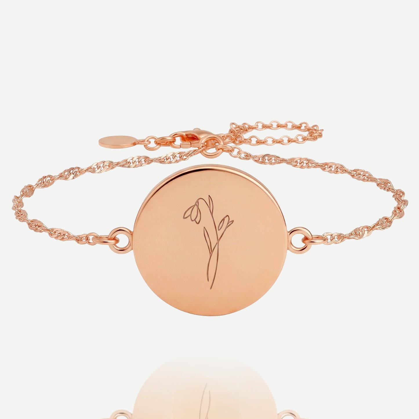 color:rosegold:kette:singapurkette