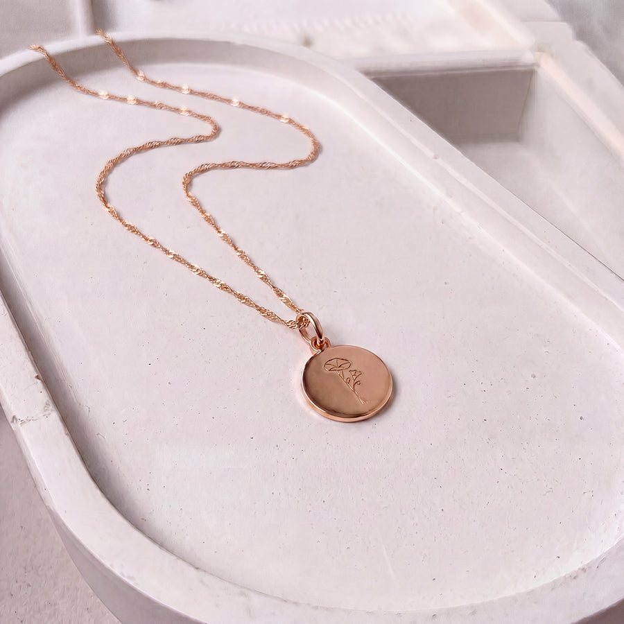 color:rosegold:kette:singapurkette