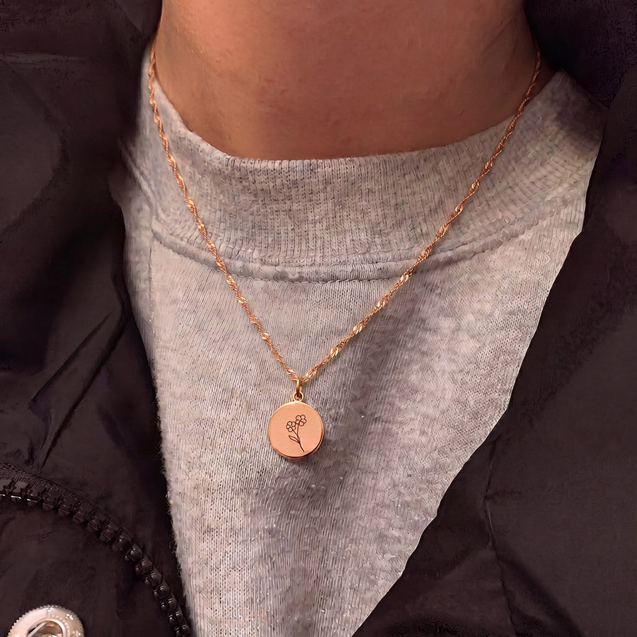 color:rosegold:kette:singapurkette