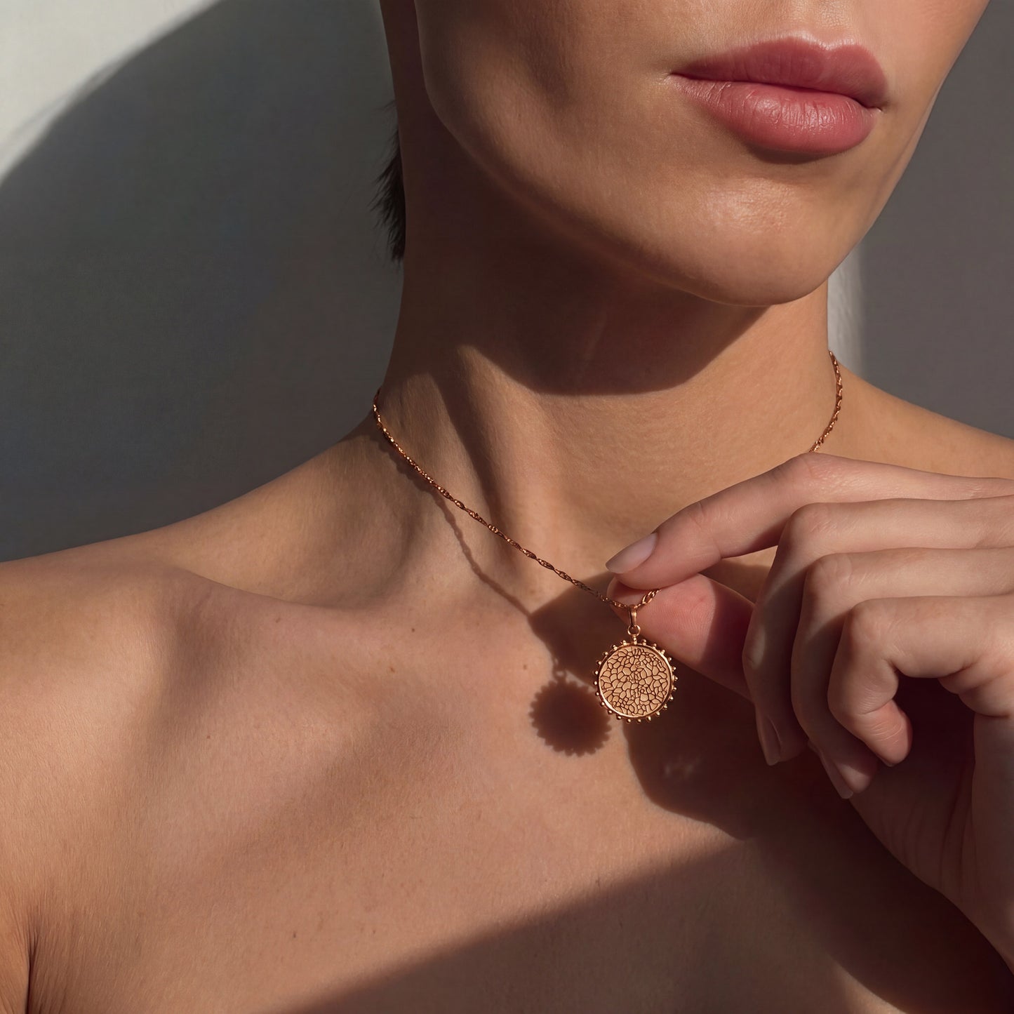 color:rosegold:kette:singapurkette