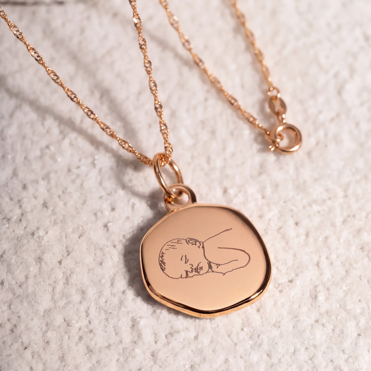 color:rosegold:kette:singapurkette