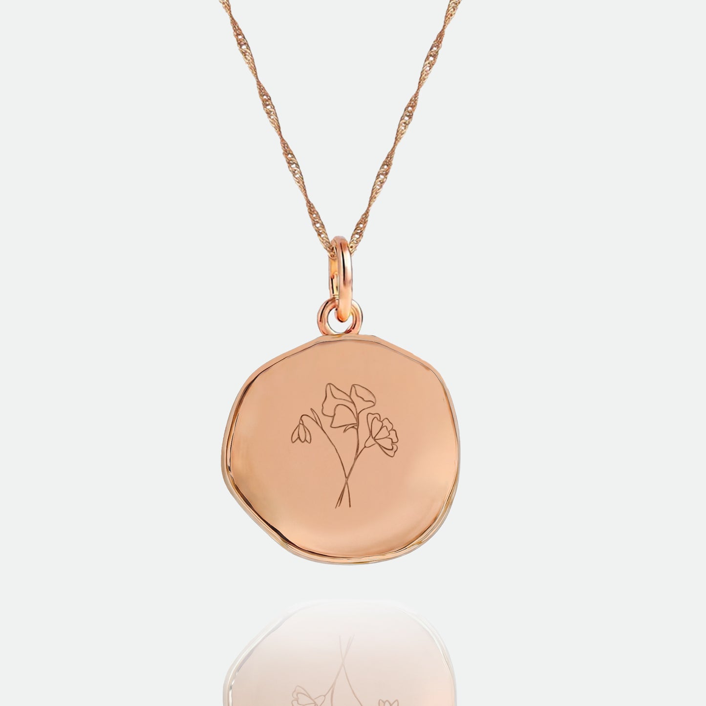 color:rosegold:kette:singapurkette
