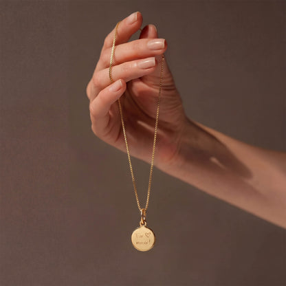 Charm Scrittura/Disegno in Oro Autentico (333 / 585)