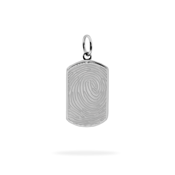 Bold-Charm mit vollflächigem Fingerabdruck