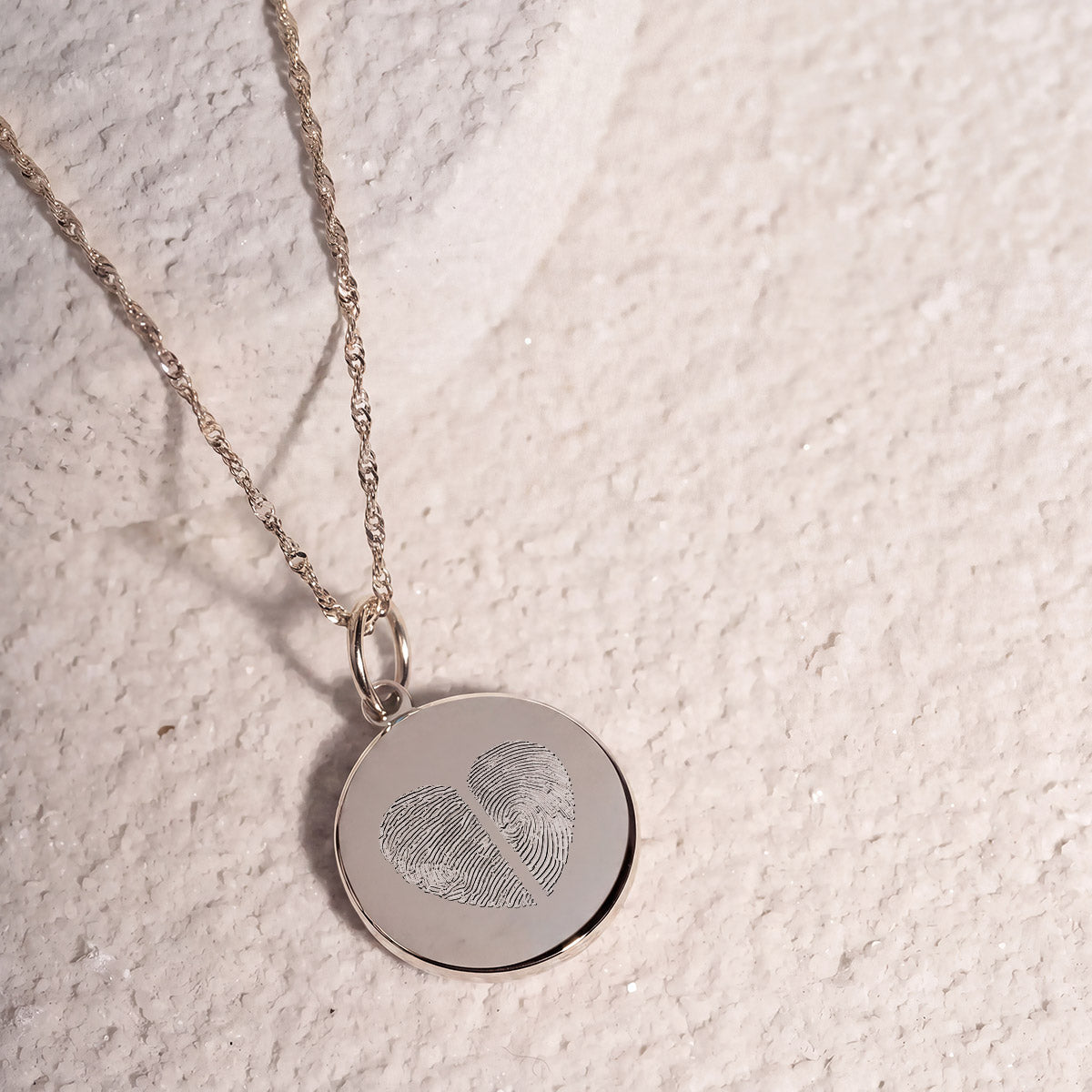 Karat: 333 WG:kette:singapurkette,Karat: 585 WG
