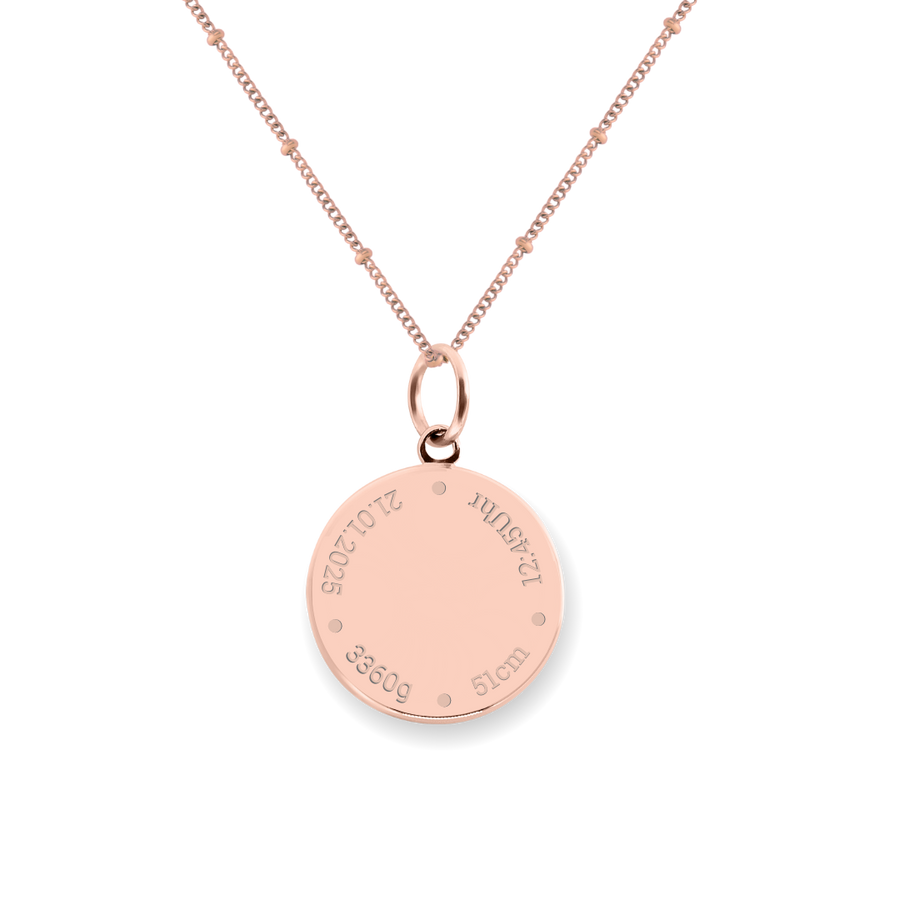 color:rosegold:kette:anker-kugelkette