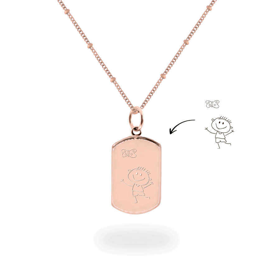 color:rosegold:kette:anker-kugelkette
