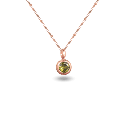 color:rosegold:kette:anker-kugelkette