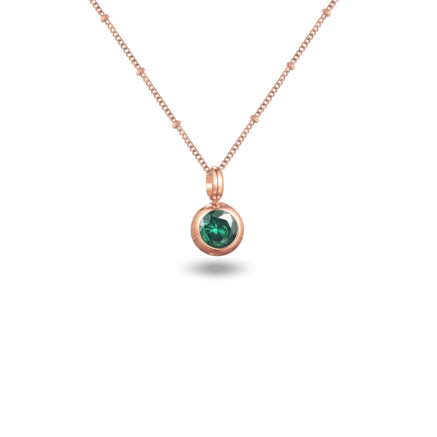 color:rosegold:kette:anker-kugelkette