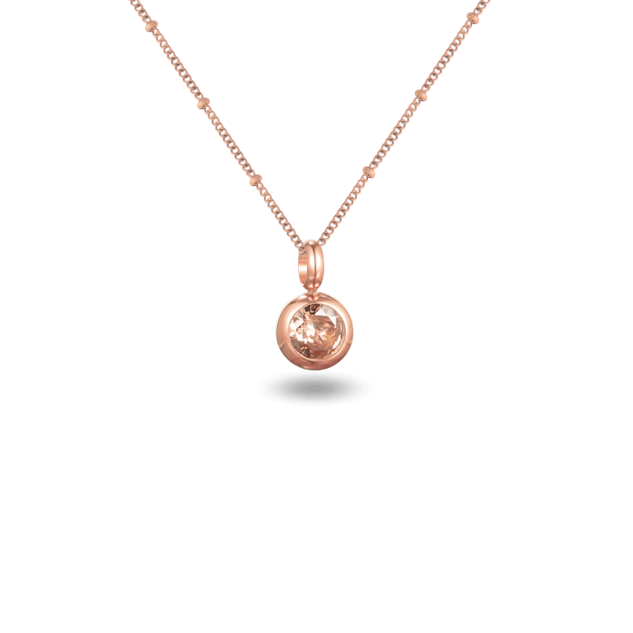 color:rosegold:kette:anker-kugelkette